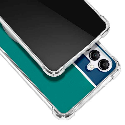 MLB Seattle Mariners Split Galaxy A14 5G Clear Case