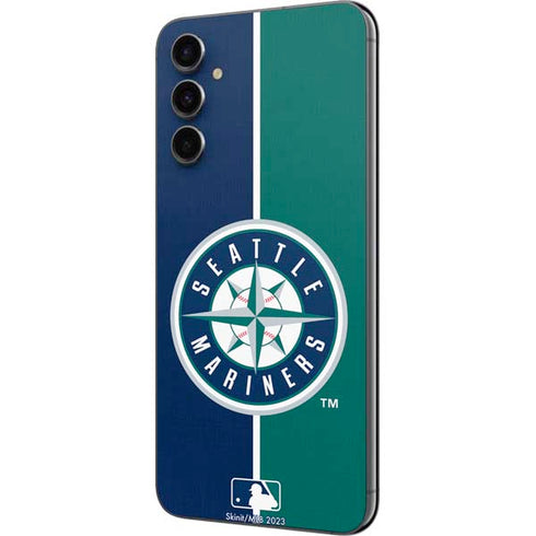 MLB Seattle Mariners Split Galaxy A14 5G Skin