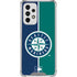 MLB Seattle Mariners Split Galaxy A53 5G Clear Case
