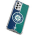 MLB Seattle Mariners Split Galaxy A53 5G Clear Case
