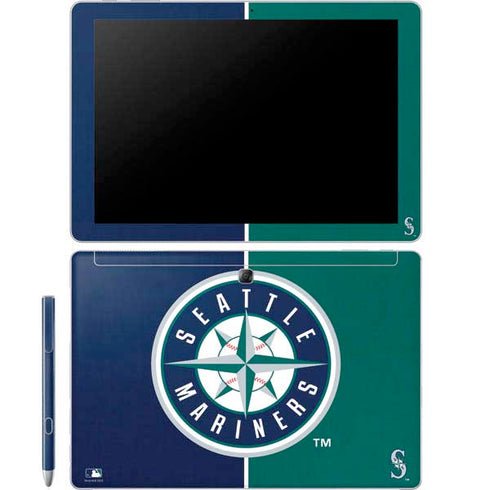 MLB Seattle Mariners Split Galaxy Book 12in Skin