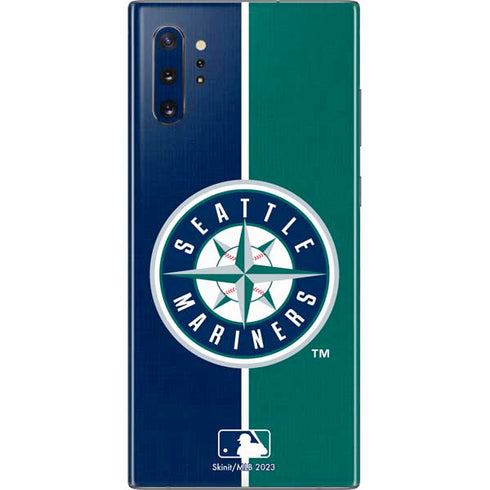 MLB Seattle Mariners Split Galaxy Note 10 Plus Skin