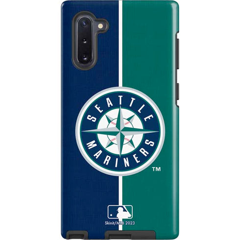 MLB Seattle Mariners Split Galaxy Note 10 Pro Case