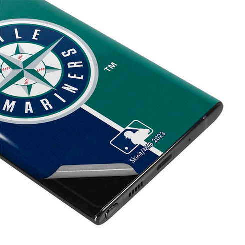 MLB Seattle Mariners Split Galaxy Note 10 Skin