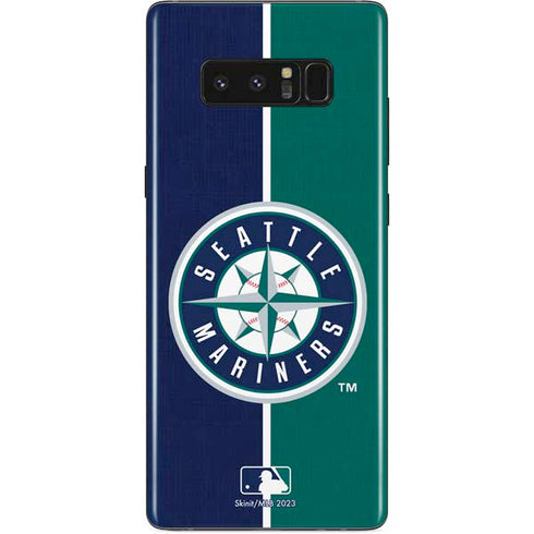 MLB Seattle Mariners Split Galaxy Note 8 Skin