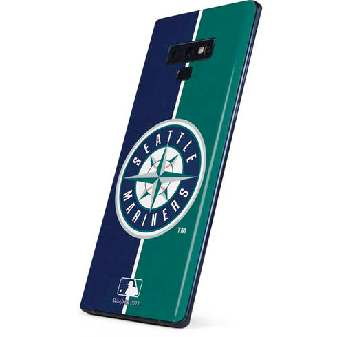 MLB Seattle Mariners Split Galaxy Note 9 Skin