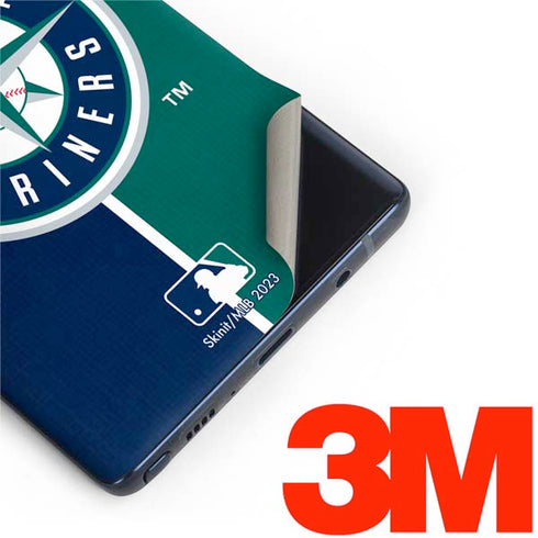 MLB Seattle Mariners Split Galaxy Note 9 Skin