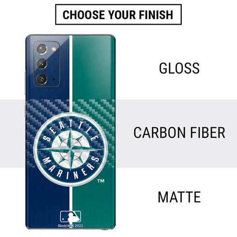 MLB Seattle Mariners Split Galaxy Note20 5G Skin