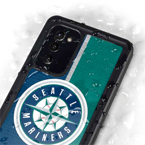 MLB Seattle Mariners Split Galaxy Note20 5G Waterproof Case