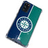 MLB Seattle Mariners Split Galaxy S20 FE Clear Case