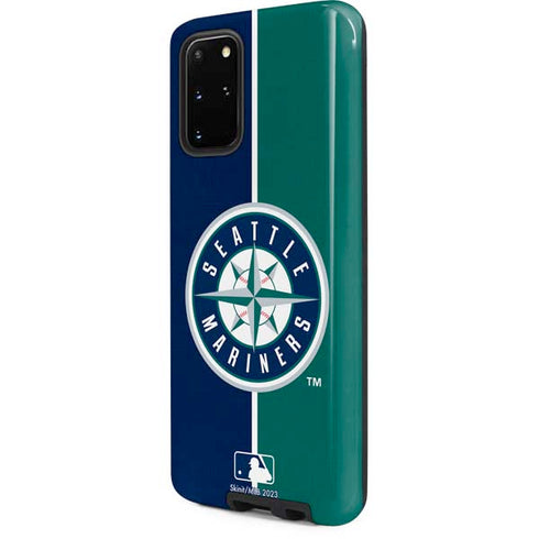 MLB Seattle Mariners Split Galaxy S20 Plus Pro Case