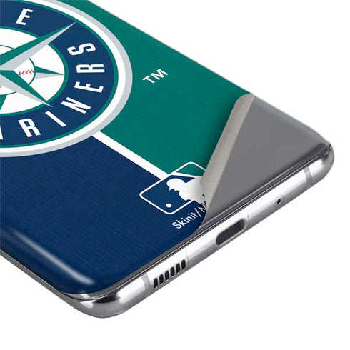 MLB Seattle Mariners Split Galaxy S20 Plus Skin