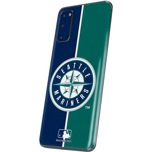MLB Seattle Mariners Split Galaxy S20 Skin