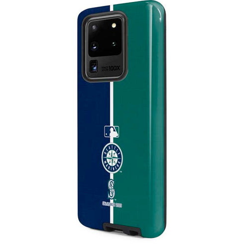 MLB Seattle Mariners Split Galaxy S20 Ultra 5G Pro Case