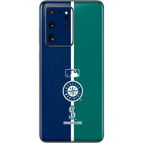 MLB Seattle Mariners Split Galaxy S20 Ultra 5G Skin