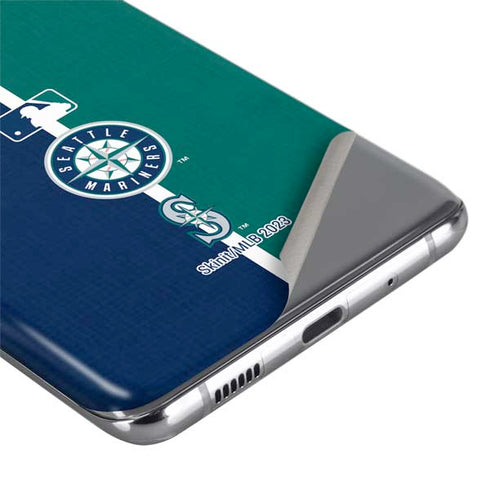 MLB Seattle Mariners Split Galaxy S20 Ultra 5G Skin