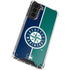MLB Seattle Mariners Split Galaxy S21 5G Clear Case