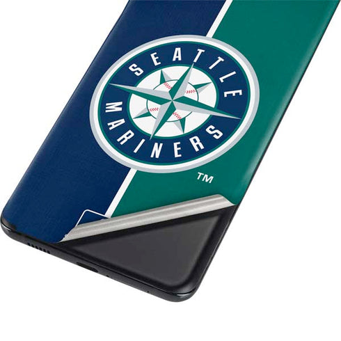 MLB Seattle Mariners Split Galaxy S21 5G Skin