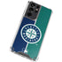 MLB Seattle Mariners Split Galaxy S21 Ultra 5G Clear Case