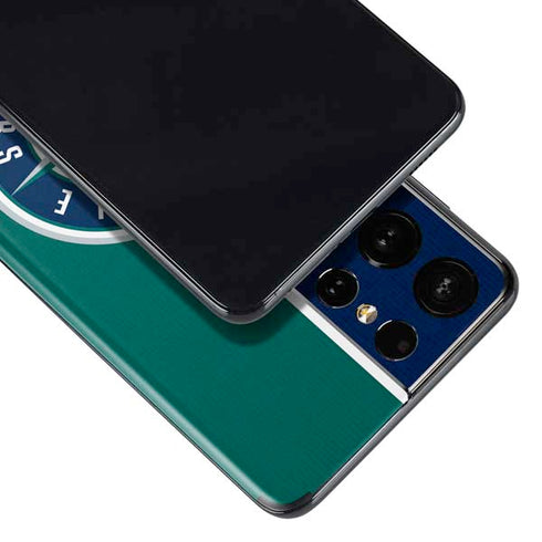 MLB Seattle Mariners Split Galaxy S21 Ultra 5G Skin
