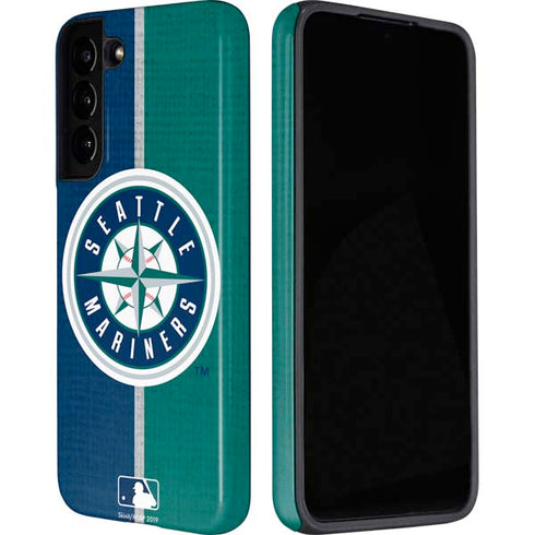 MLB Seattle Mariners Split Galaxy S22 Plus Pro Case