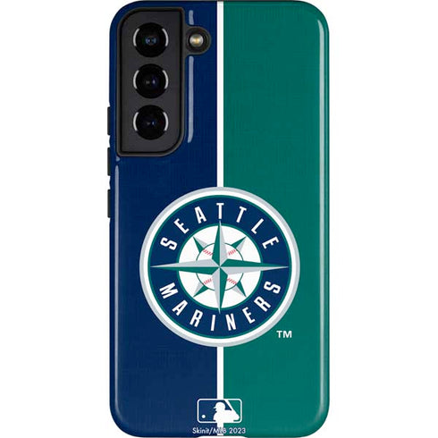 MLB Seattle Mariners Split Galaxy S22 Pro Case