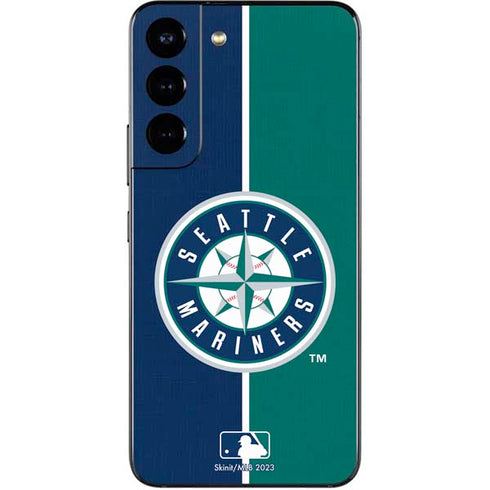 MLB Seattle Mariners Split Galaxy S22 Skin