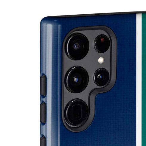 MLB Seattle Mariners Split Galaxy S22 Ultra Pro Case