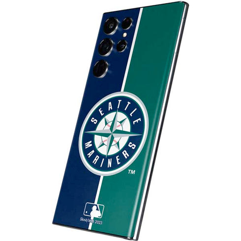 MLB Seattle Mariners Split Galaxy S22 Ultra Skin