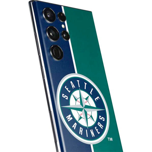 MLB Seattle Mariners Split Galaxy S22 Ultra Skin