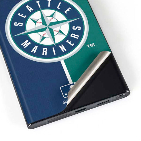 MLB Seattle Mariners Split Galaxy S22 Ultra Skin
