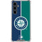 MLB Seattle Mariners Split Galaxy S23 FE Clear Case