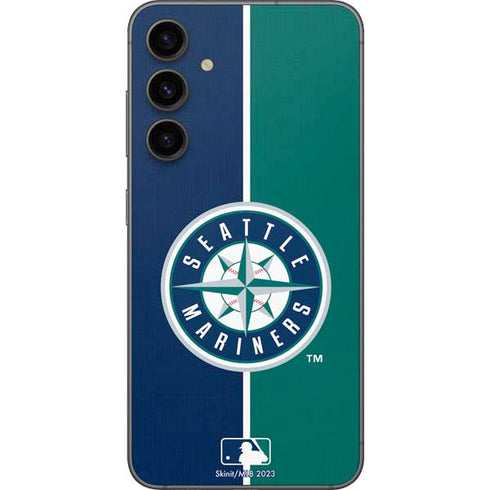 MLB Seattle Mariners Split Galaxy S23 FE Skin
