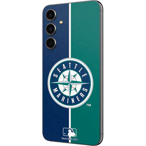MLB Seattle Mariners Split Galaxy S23 FE Skin