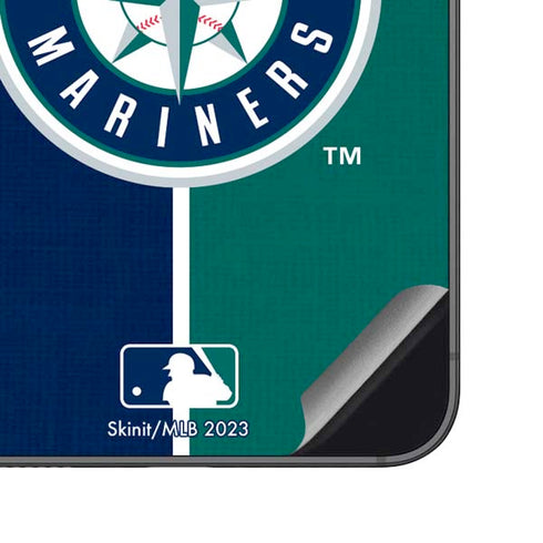 MLB Seattle Mariners Split Galaxy S23 FE Skin
