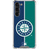 MLB Seattle Mariners Split Galaxy S23 Plus Clear Case