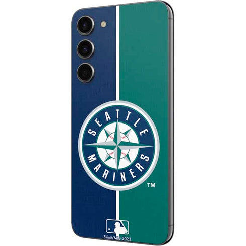 MLB Seattle Mariners Split Galaxy S23 Plus Skin