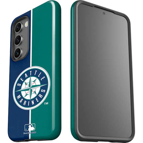 MLB Seattle Mariners Split Galaxy S23 Pro Case
