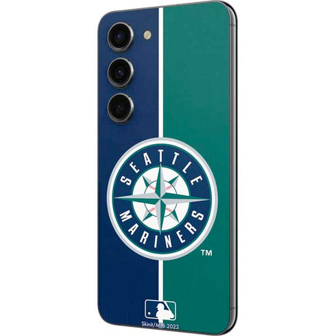 MLB Seattle Mariners Split Galaxy S23 Skin