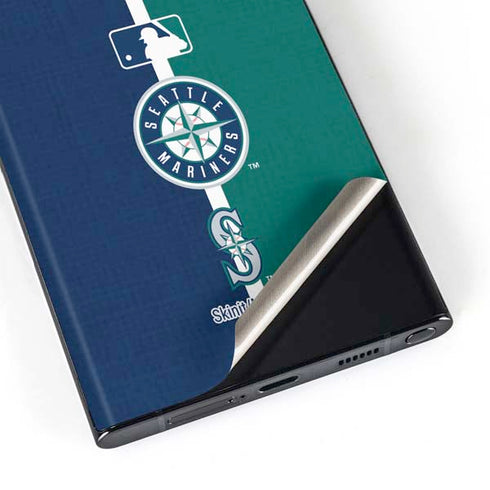 MLB Seattle Mariners Split Galaxy S23 Ultra Skin