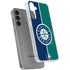 MLB Seattle Mariners Split Galaxy S24 Plus Clear Case