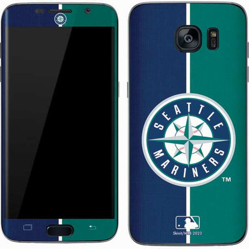 MLB Seattle Mariners Split Galaxy S7 Skin
