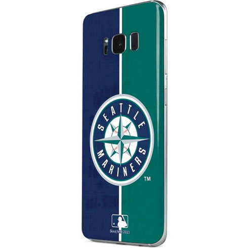 MLB Seattle Mariners Split Galaxy S8 Plus Skin
