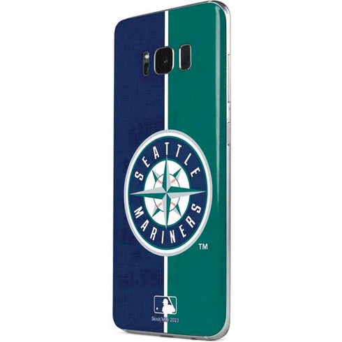MLB Seattle Mariners Split Galaxy S8 Skin