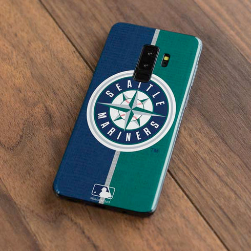MLB Seattle Mariners Split Galaxy S9 Plus Skin