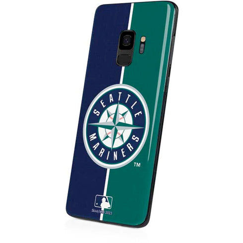 MLB Seattle Mariners Split Galaxy S9 Skin