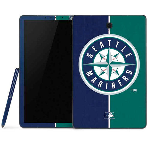 MLB Seattle Mariners Split Samsung Galaxy Tab Skin