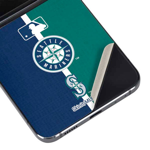 MLB Seattle Mariners Split Galaxy Z Flip5 5G Skin