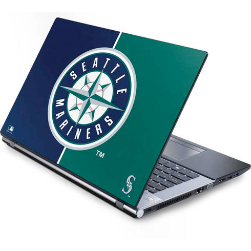 MLB Seattle Mariners Split Generic Laptop Skin