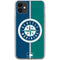 MLB Seattle Mariners Split iPhone 11 Clear Case